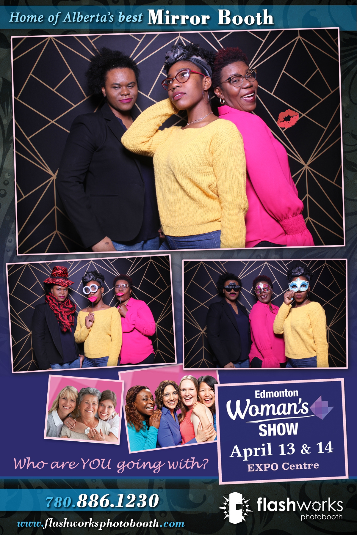 Spring Edmonton Woman's Show 2019 | View more photos from the event at gallery.flashworksphotobooth.com/u/FlashworksPhotoboothInc/Spring-Edmonton-Womans-Show-2019